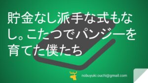 🌱貯金なし派手な式もなし。こたつでパンジーを育てた僕たちが8羽の鶏と串カツ屋の新婚旅行で手に入れた世界一豊かな昭和風の暮らし